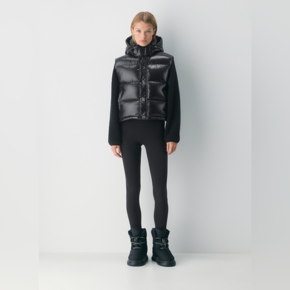 Aritzia SuperPuff Vest Hi Gloss